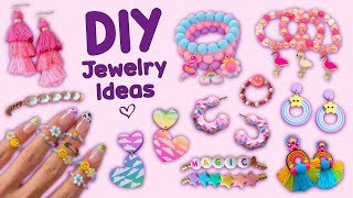 12 DIY Handmade Jewelry Ideas  Bracelet, Necklace, Handmade Cute Rings and more..