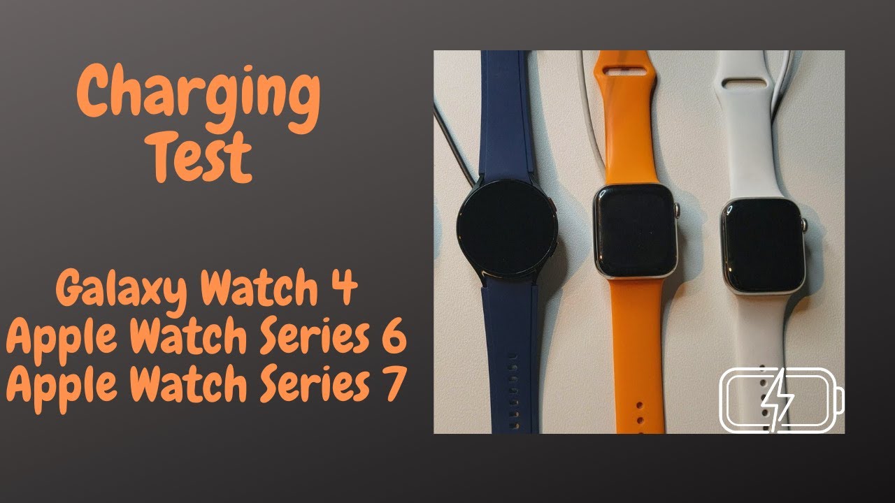 Charging Test for Galaxy Watch 4 