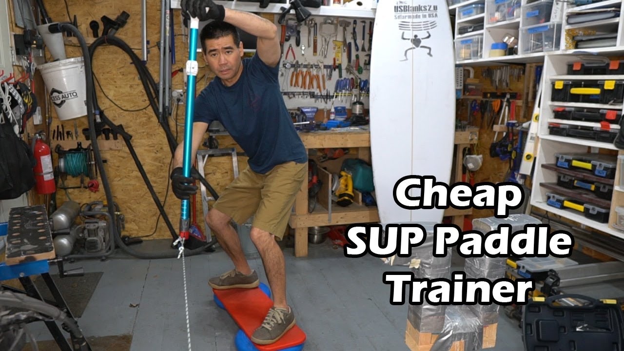 How to Make a SUP Paddle Trainer YouTube