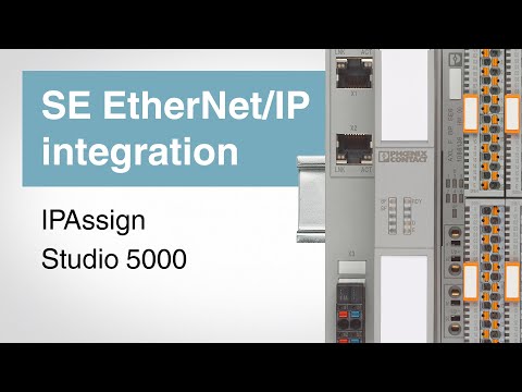 Axioline Smart Element configuration with EtherNet/IP integration