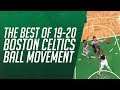 Best of 201920 boston celtics ball movement