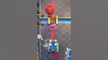 HOW TO COUNTER LUMBERJACK AND BALLOON ! - CLASH ROYALE #shorts