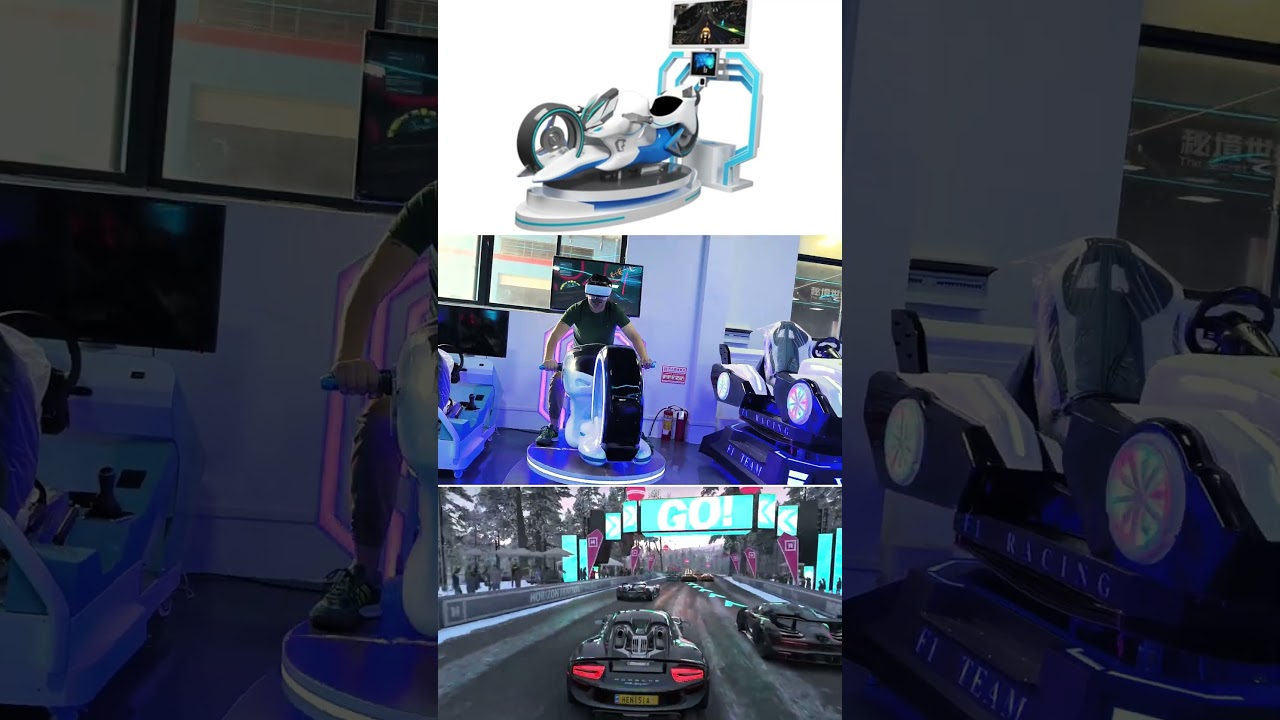 high speed 9D VR Racing Simulator Motorcycle Virtual Reality Gaming Machine 