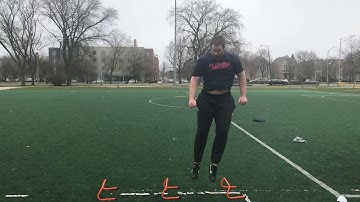 Lateral Hurdle Jump-Continuous