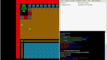 Legend of Zelda RPG BYOND Video 1 Attacking/Staff Techniques and Verbs/Staff Pranks