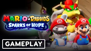 Mario + Rabbids Sparks of Hope - Terra Flora Gameplay Overview | Ubisoft Forward 2022