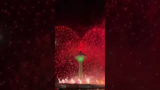 Fireworksat Al Khobar Corniche|91st Saudi National Day2021|#shorts@SIDRA THE XPLORER ​