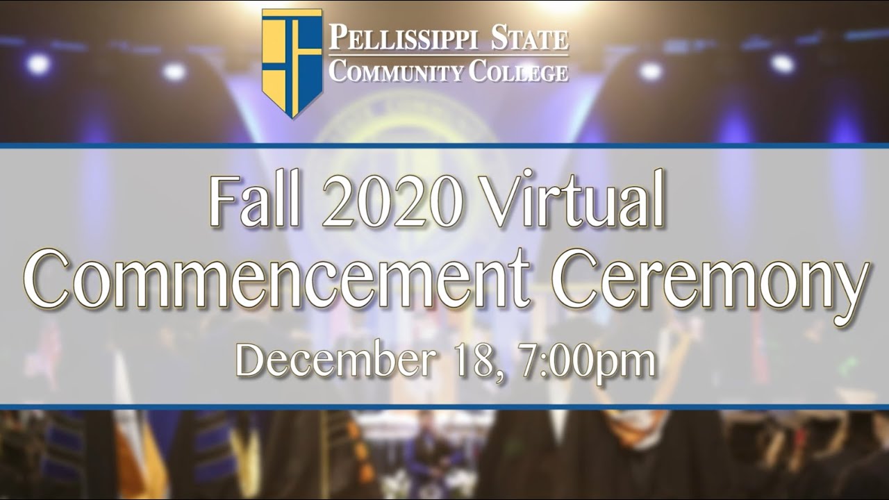 Virtual Commencement Announcement for Fall 2020 - YouTube