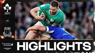 Highlights Ireland V Italy 2024 Mens Guinness Six Nations Rugby