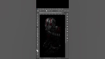 Scribble Art in Photoshop #photoshoptutorial #shorts