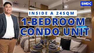 TURF RESIDENCES SMDC | 1-BEDROOM CONDO UNIT