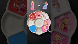 Princess Peach 4 Forms Super Mario Galaxy Movie Color Mix #nintendo #supermario #gaming