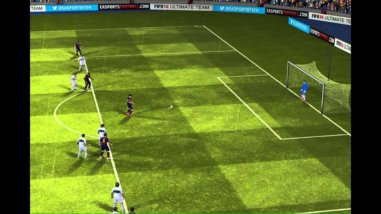 FIFA 14 iPhone/iPad - FC Barcelona vs. Elche CF - YouTube