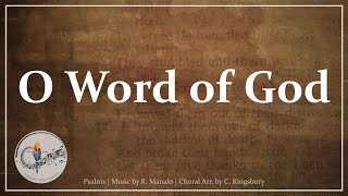 O Word of God | Ricky Manalo | Psalms 23, 40, 95, 146 | Catholic Song w/Lyrics | Sunday 7pm Choir