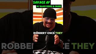 SAVAGE AF-W/SHANG & BLACK PEDRO-THE BANK HEIST