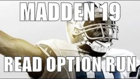 Madden 19 Glitches Cheats and Tips - Gun Tight - Read Option