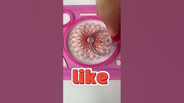 Wow ⭕⭕ #spirograph #spirographshr #art #asmr #satisfying #pattern #viral #usa #shorts