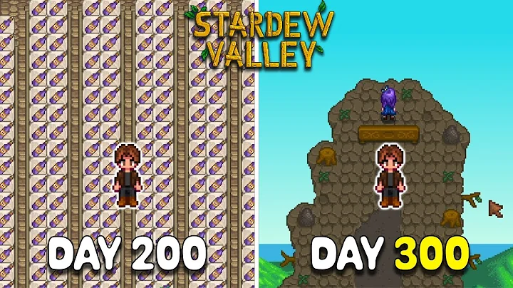 How far can I get in 300 days of Stardew Valley? (THE FINALE)