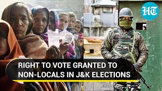 J&K: Non-locals living in UT can now vote in Assembly elections; Move angers Kashmir leaders screenshot 2