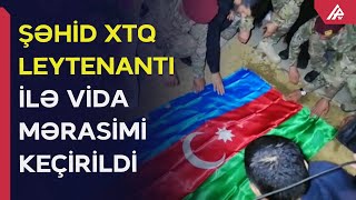 Şəhid Elnur Səmədov Sumqayıtda dəfn edildi - APA TV Resimi