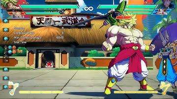 Broly tic throw with cell assist