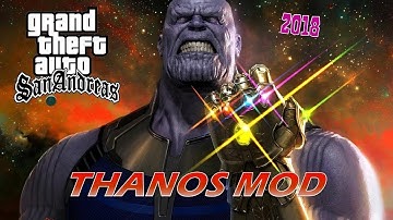How to install Thanos Mod in GTA San Andreas PC in Hindi Urdu