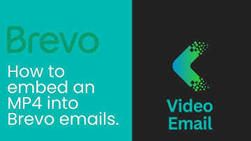How to add an MP4 video to a Brevo email, a step-by step guide