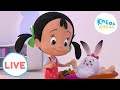 🔴LIVE! Клео и Кукин 🎬 ЛЕТНИЕ ИГРЫ 🎵 Cleo y Cuquin 👶 лучшие мультики и песенки для детей