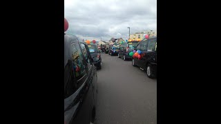 HUNDREDS OF GLASGOW  TAXI DRIVERS TREATED CHILDREN A DAY OUT IN TROON Beach #shorts lytlyf