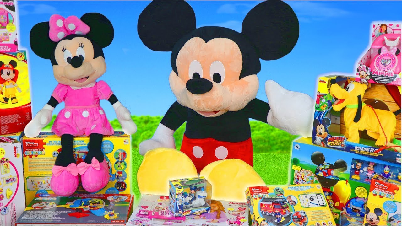 Mickey & Minnie Mouse Toys for Kids - YouTube