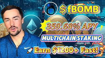 How to Hedge a Crash: Stake fBOMB into Fantom Bomb for APY 359.68% and Lower Volatility