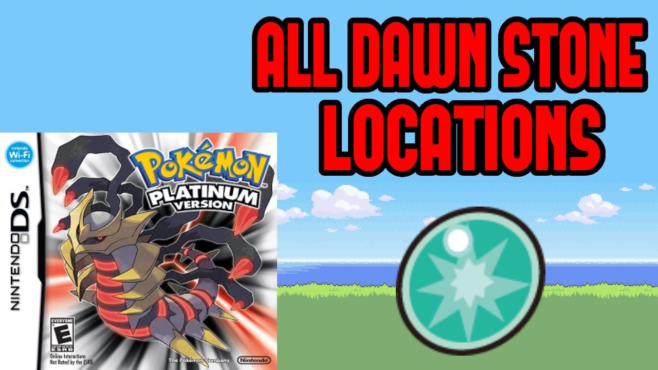 Where to Find Dawn Stone - Pokemon Platinum (All Methods) 