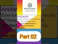 MEANING &amp; IMPORTANCE OF ECONOMICS#8th#Question Answers#SSt#Karnataka State Board#English Medium#P-02