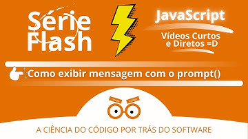Como exibir uma mensagem usando o prompt do JavaScript