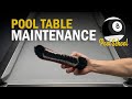 How To Maintain Your Pool Table | Pool School