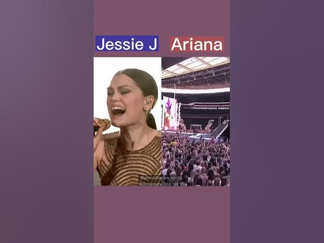 Jesie J & Ariana Grande Bang bang high note || #shorts