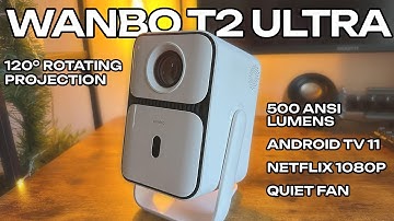Wanbo T2 Ultra Review: This SMALL projector BLEW MY MIND!