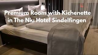 Room Tour - Premium Room with Kichenette in The Niu Hotel Sindelfingen