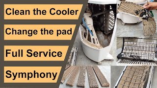 Symphony Winter Air cooler | Cleaning servicing and Changing cooling pad (Replacement) screenshot 5