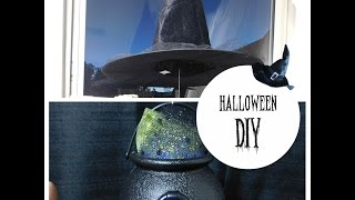 DIY: Halloween Floating Witch Hat and Cauldron | Ghostly Haunts 🎃