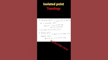 Boundary point Exam helper handwritten Notes Topology M Sc maths