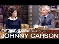 Audrey hepburn makes her first appearance and johnny is nervous  carson tonight show