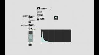 Harmonic series arpeggio ~ Max/Msp