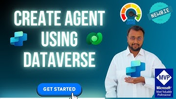 Create Agent using Dataverse As a Knowledge Source