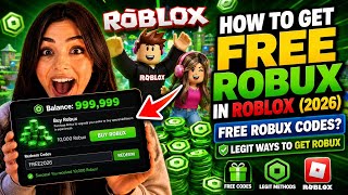 How to Get Free Robux in Roblox (2026) | Free Robux Codes Legit Ways to Get Robux
