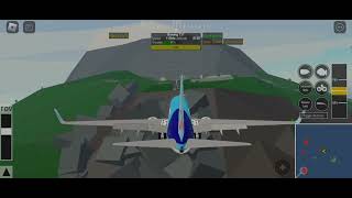 Peejon Airlines Boeing 737-800 landing at Lukla Airport | PTFS Roblox