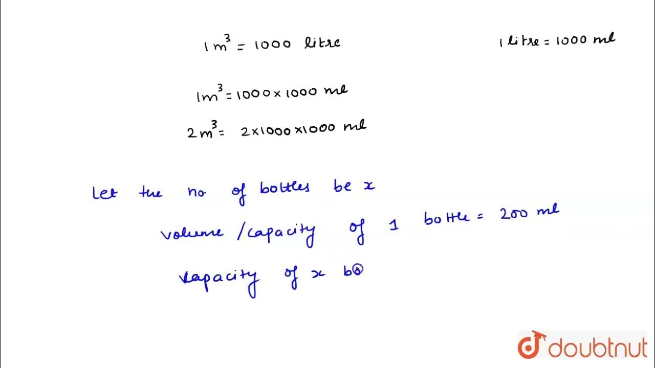how-many-200-ml-bottles-are-required-to-fill-a-cistern-having-capacity