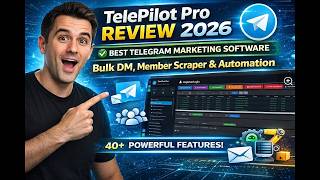 TelePilot Pro Review 2026 – Best Telegram Marketing Software   Bulk DM, Scraper & Automation screenshot 5