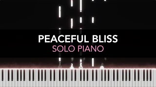 PEACEFUL BLISS - Solo Piano
A minimal and simple, yet lovely, piano solo.
👉 Click for more videos like this https://www.youtube.com/watch?v=52rUnFkgCx4&list=PLPHqLAEW2j1CSSPMLhv0Bv0lZ-qPGNBas&index=2
Composed and produced by Jeremy Kim (JKMusic)
Visualization created with https://www.piano-vfx.com/ PEACEFUL BLISS - Solo Piano