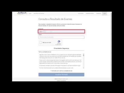 Como obter o Resultado de seus Exames via Internet